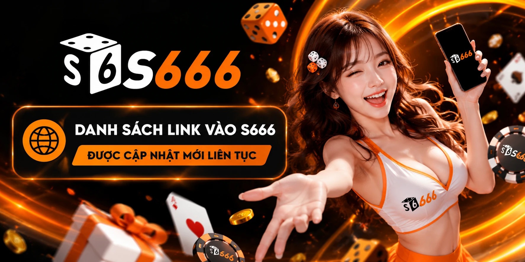 Danh sách link vào S666 được cập nhật mới liên tục